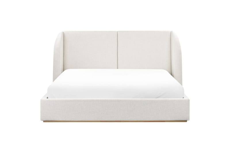Sänky säilytystilalla Monestier - Valkoinen, 180x200 cm - Huonekalut - Sänky - Sänkykehikot & sängynrungot