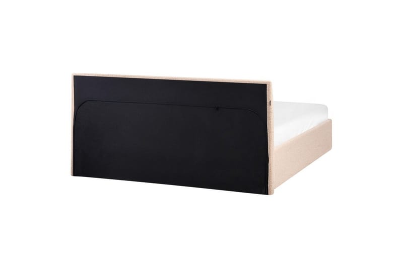 Sänky säilytystilalla Orbey - Beige, 140x200 cm - Huonekalut - Sänky - Sänkykehikot & sängynrungot