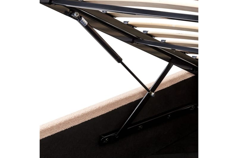 Sänky säilytystilalla Orbey - Beige, 160x200 cm - Huonekalut - Sänky - Sänkykehikot & sängynrungot