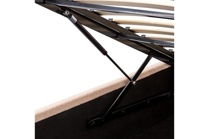 Sänky säilytystilalla Orbey - Beige, 180x200 cm - Huonekalut - Sänky - Sänkykehikot & sängynrungot