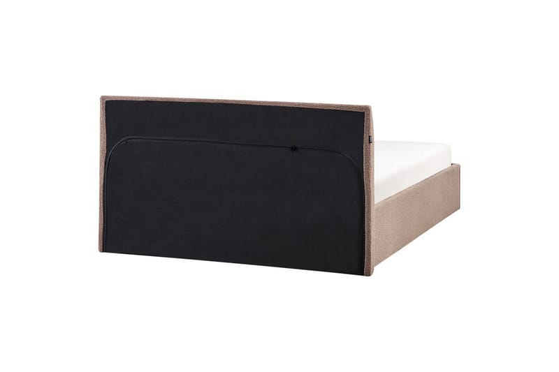 Sänky säilytystilalla Orbey - Ruskea, 140x200 cm - Huonekalut - Sänky - Sänkykehikot & sängynrungot