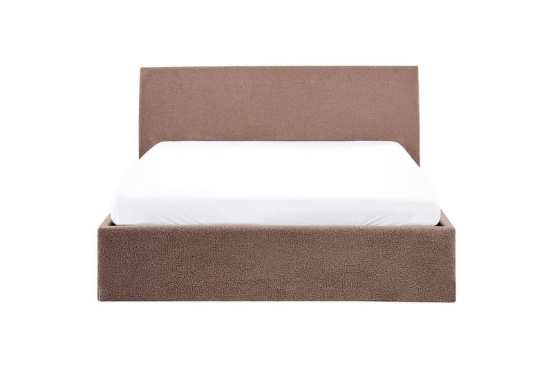 Sänky säilytystilalla Orbey - Ruskea, 140x200 cm - Huonekalut - Sänky - Sänkykehikot & sängynrungot