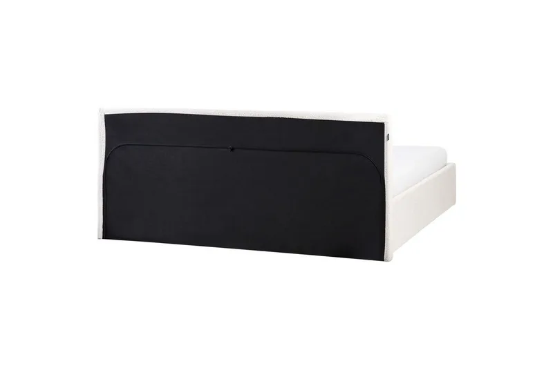 Sänky säilytystilalla Orbey - Valkoinen, 180x200 cm - Huonekalut - Sänky - Sänkykehikot & sängynrungot