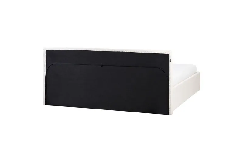 Sänky säilytystilalla Orbey - Valkoinen, 180x200 cm - Huonekalut - Sänky - Sänkykehikot & sängynrungot