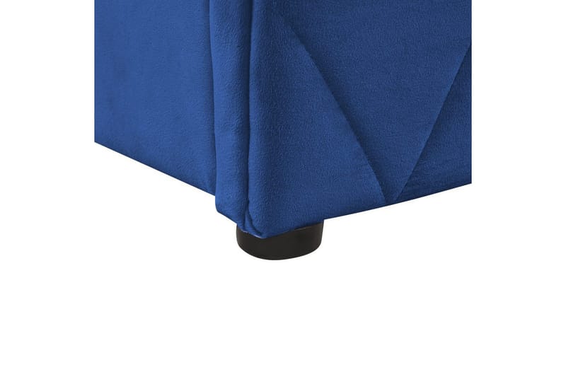 Sänky säilytystilalla Rochefort - Sininen, 180x200 cm - Huonekalut - Sänky - Sänkykehikot & sängynrungot