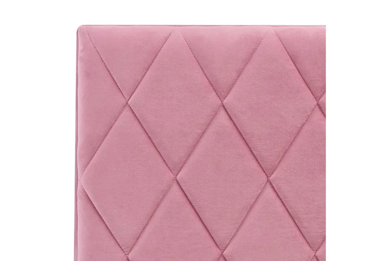 Sänky säilytystilalla Rochefort - Vaaleanpunainen, Rosa, 140x200 cm - Huonekalut - Sänky - Sänkykehikot & sängynrungot