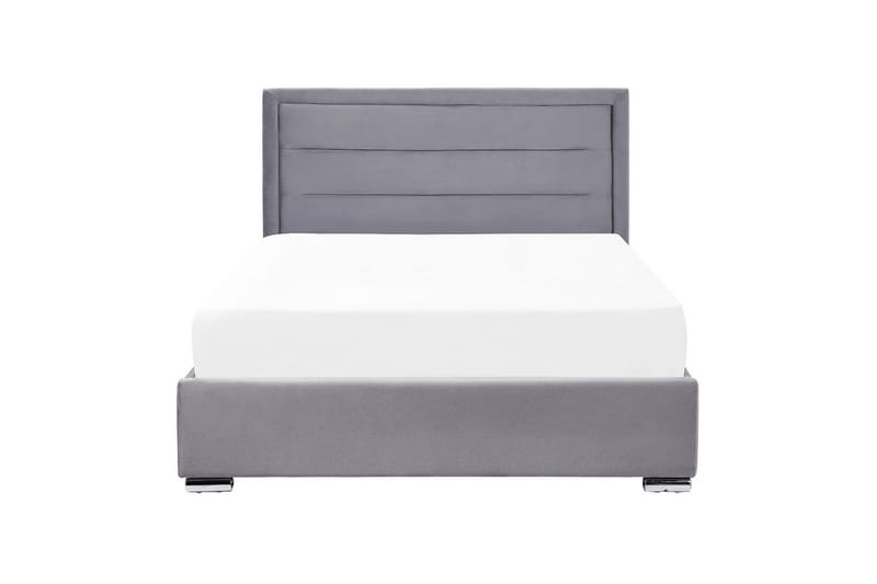 Sänky säilytystilalla Rouen - Harmaa, 140x200 cm - Huonekalut - Sänky - Sänkykehikot & sängynrungot