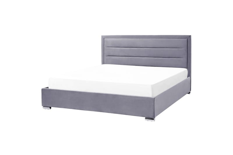 Sänky säilytystilalla Rouen - Harmaa, 180x200 cm - Huonekalut - Sänky - Sänkykehikot & sängynrungot