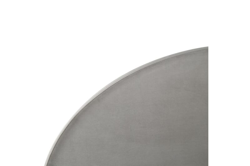 Sänky säilytystilalla Vaucluse - Vaaleanharmaa/sametti, Vaaleanharmaa/Sametti, 180x200 cm - Huonekalut - Sänky - Sänkykehikot & sängynrungot