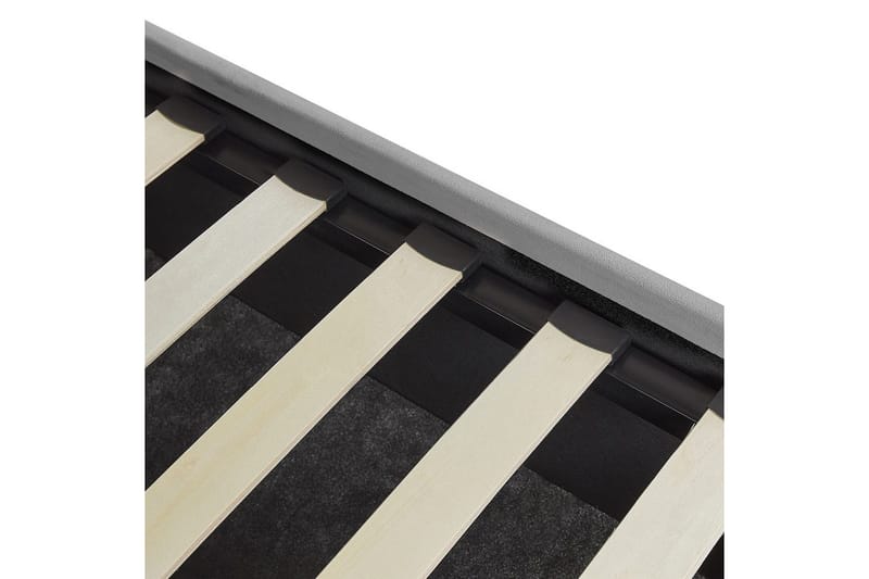 Sänky säilytystilalla Vaucluse - Vaaleanharmaa/sametti, Vaaleanharmaa/Sametti, 180x200 cm - Huonekalut - Sänky - Sänkykehikot & sängynrungot