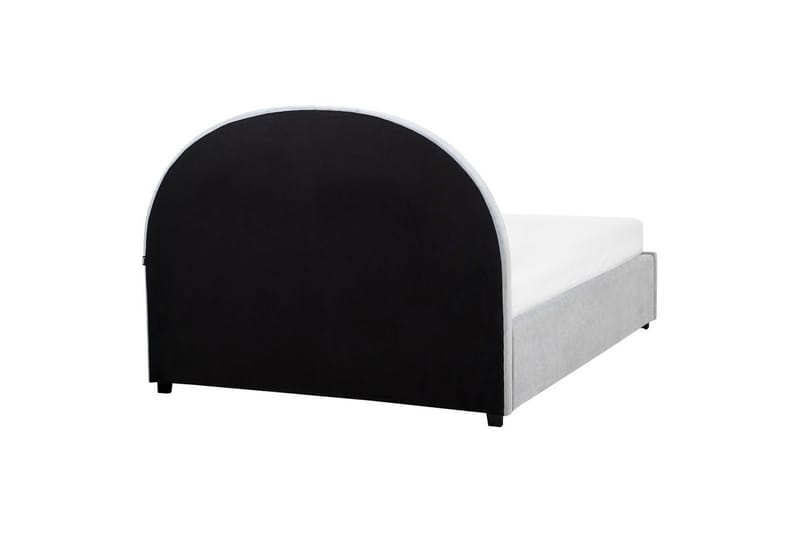 Sänky säilytystilalla Vaucluse - Vaaleansininen/polyesteri, Vaaleansininen/Polyesteri, 140x200 cm - Huonekalut - Sänky - Sänkykehikot & sängynrungot