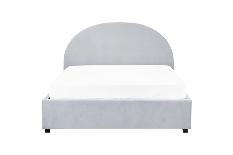 Sänky säilytystilalla Vaucluse - Vaaleansininen/polyesteri, Vaaleansininen/Polyesteri, 140x200 cm - Huonekalut - Sänky - Sänkykehikot & sängynrungot