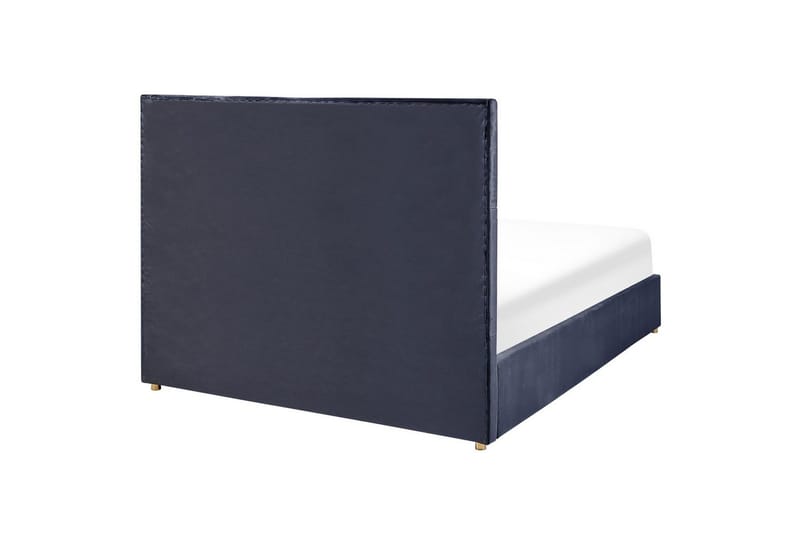 Sänky säilytystilalla Vernoyes - Musta, kulta, 160x200 cm - Huonekalut - Sänky - Sänkykehikot & sängynrungot