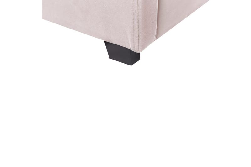 Sänky säilytystilalla Vincennes - Rosa, Musta, 160x200 cm - Huonekalut - Sänky - Sänkykehikot & sängynrungot