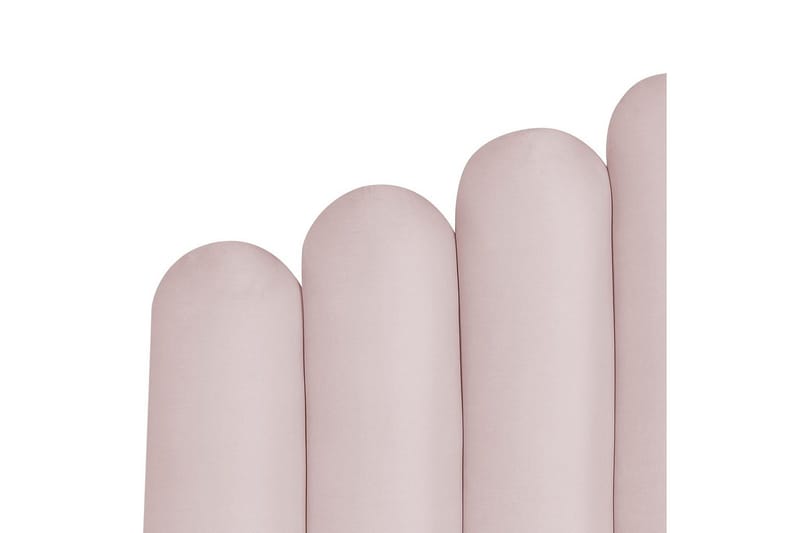 Sänky säilytystilalla Vincennes - Rosa, Musta, 160x200 cm - Huonekalut - Sänky - Sänkykehikot & sängynrungot