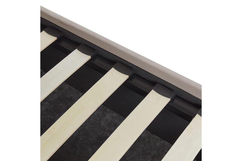 Sänky säilytystilalla Vincennes - Taupe, musta, 160x200 cm - Huonekalut - Sänky - Sänkykehikot & sängynrungot