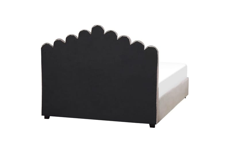 Sänky säilytystilalla Vincennes - Taupe, musta, 160x200 cm - Huonekalut - Sänky - Sänkykehikot & sängynrungot