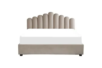 Sänky säilytystilalla Vincennes - Taupe, musta, 180x200 cm - Huonekalut - Sänky - Sänkykehikot & sängynrungot