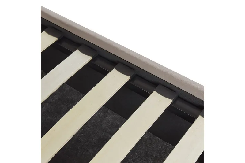 Sänky säilytystilalla Vincennes - Taupe, musta, 180x200 cm - Huonekalut - Sänky - Sänkykehikot & sängynrungot