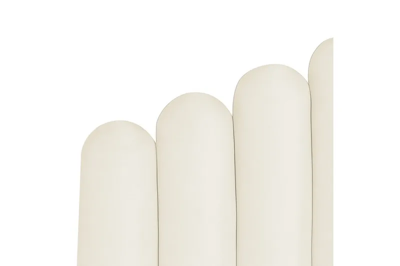 Sänky säilytystilalla Vincennes - Valkoinen, Musta, 160x200 cm - Huonekalut - Sänky - Sänkykehikot & sängynrungot