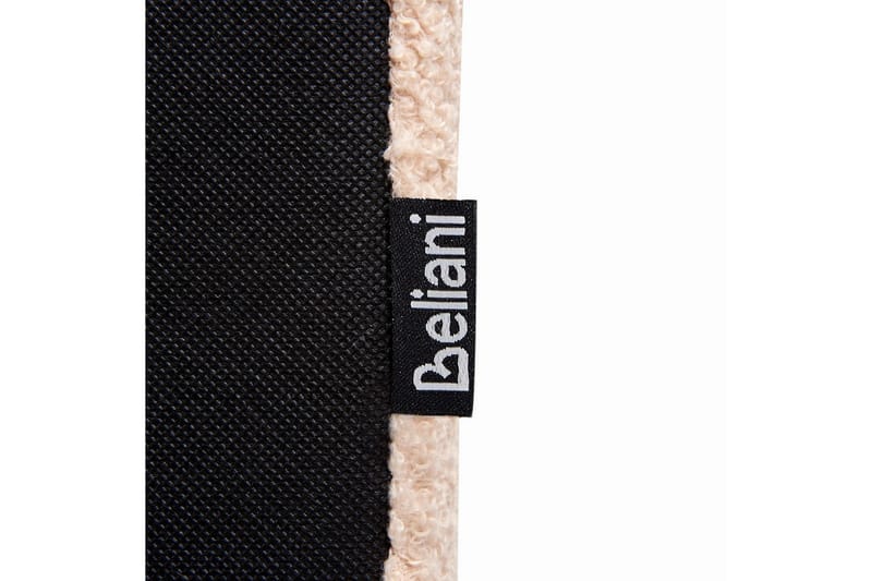 Sänky sälepohjalla Albi - Beige, musta/Bouclé, 160x200 cm - Huonekalut - Sänky - Sänkykehikot & sängynrungot