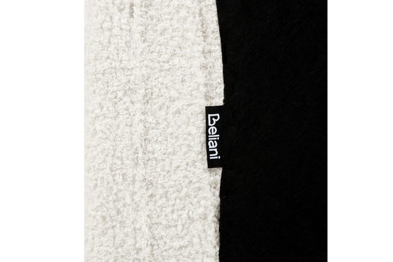 Sänky sälepohjalla Ambillou - Valkoinen, Musta, 140x200 cm - Huonekalut - Sänky - Sänkykehikot & sängynrungot