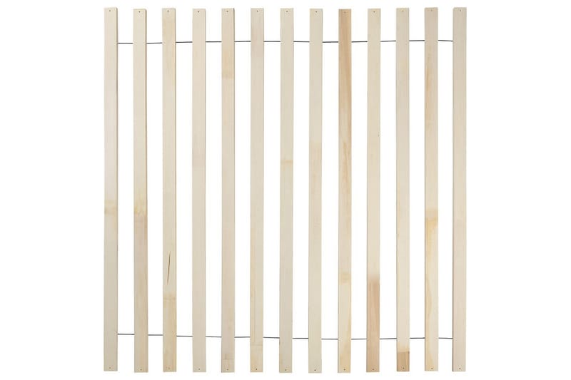 Sänky sälepohjalla Boisset - Ruskea/Kumipuu, 180x200 cm - Huonekalut - Sänky - Sänkykehikot & sängynrungot