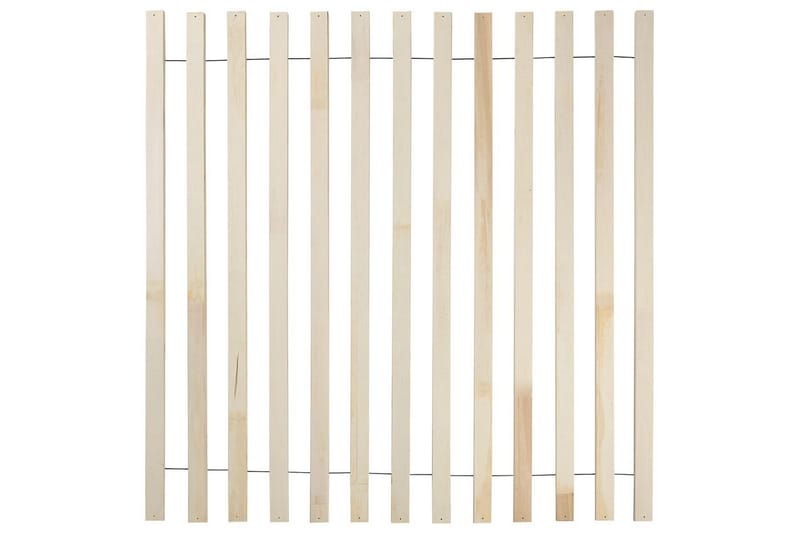Sänky sälepohjalla Boisset - Ruskea/Kumipuu, 180x200 cm - Huonekalut - Sänky - Sänkykehikot & sängynrungot