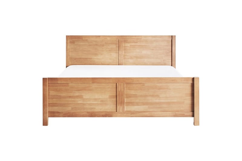 Sänky sälepohjalla Champagnat - Vaalea puu, 180x200 cm - Huonekalut - Sänky - Sänkykehikot & sängynrungot