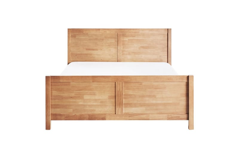 Sänky sälepohjalla Champagnat - Vaalea puu, 140x200 cm - Huonekalut - Sänky - Sänkykehikot & sängynrungot