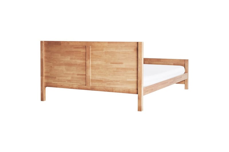 Sänky sälepohjalla Champagnat - Vaalea puu, 180x200 cm - Huonekalut - Sänky - Sänkykehikot & sängynrungot