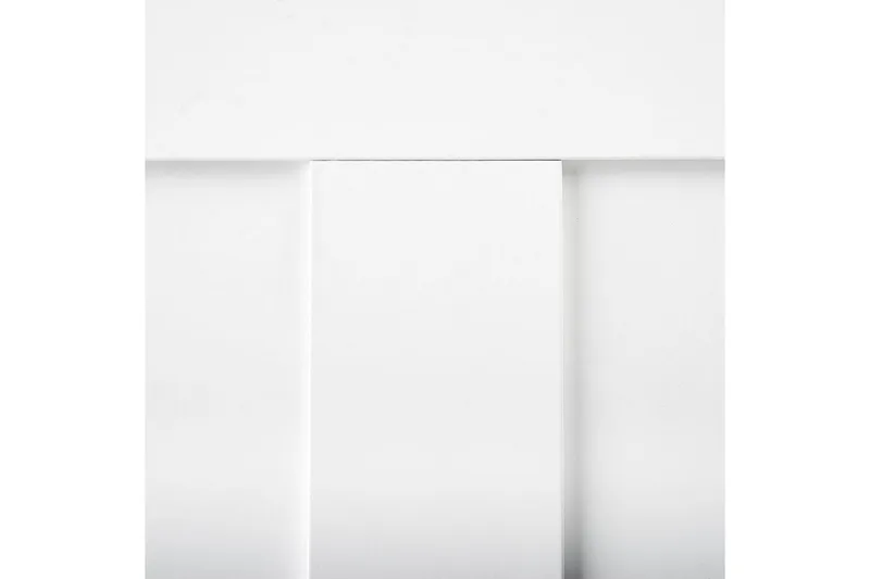 Sänky sälepohjalla Champagnat - Valkoinen, 140x200 cm - Huonekalut - Sänky - Sänkykehikot & sängynrungot