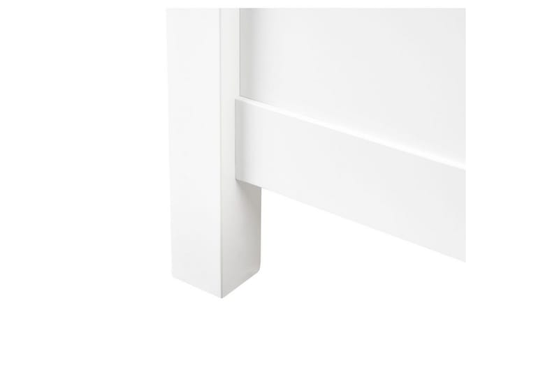 Sänky sälepohjalla Champagnat - Valkoinen, 180x200 cm - Huonekalut - Sänky - Sänkykehikot & sängynrungot