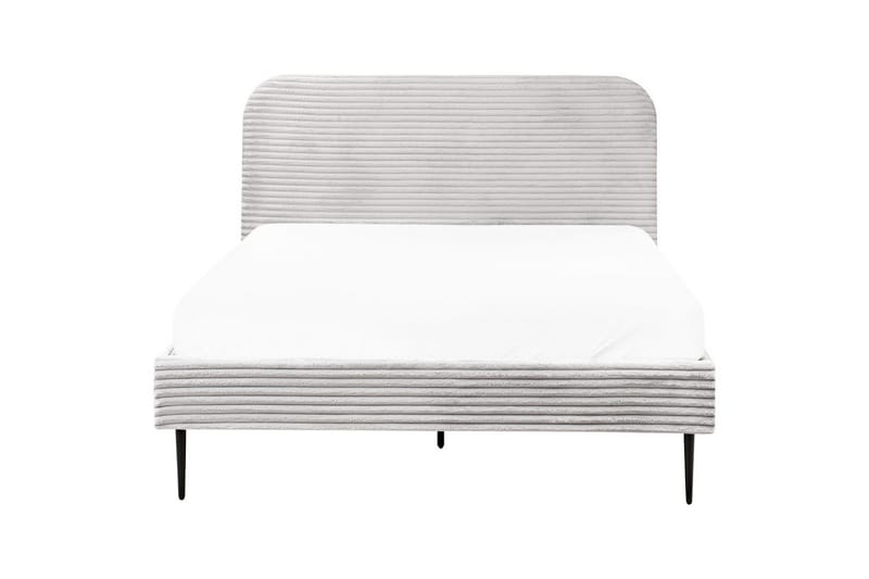 Sänky sälepohjalla Flayat - Harmaa, Musta, Harmaa, musta, 140x200 cm - Huonekalut - Sänky - Sänkykehikot & sängynrungot