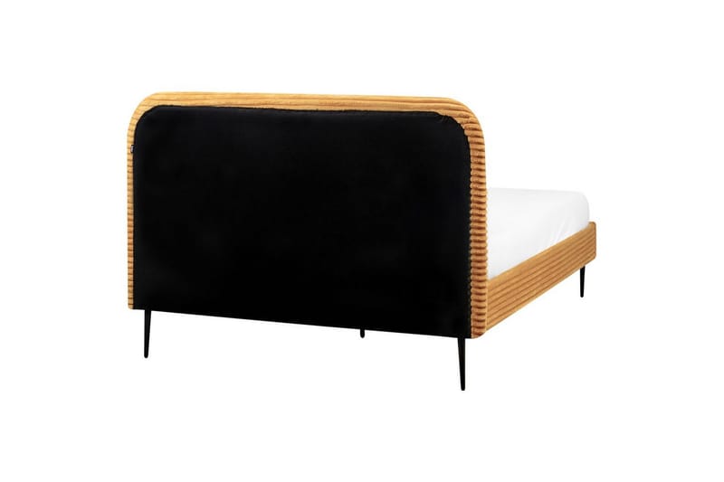 Sänky sälepohjalla Flayat - Oranssi, musta, 140x200 cm - Huonekalut - Sänky - Sänkykehikot & sängynrungot