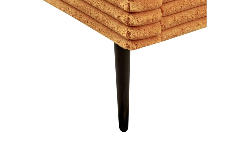 Sänky sälepohjalla Flayat - Oranssi, musta, 180x200 cm - Huonekalut - Sänky - Sänkykehikot & sängynrungot