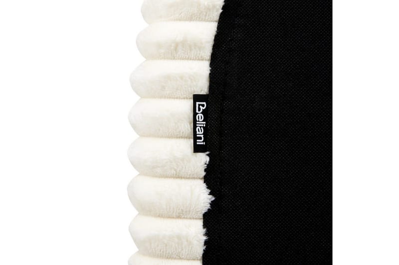 Sänky sälepohjalla Flayat - Valkoinen, Musta, 140x200 cm - Huonekalut - Sänky - Sänkykehikot & sängynrungot