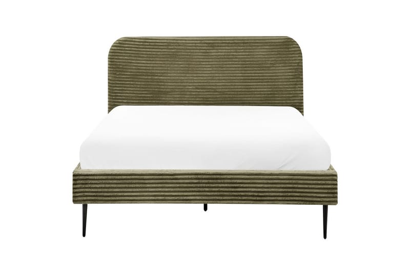 Sänky sälepohjalla Flayat - Vihreä, musta, 140x200 cm - Huonekalut - Sänky - Sänkykehikot & sängynrungot