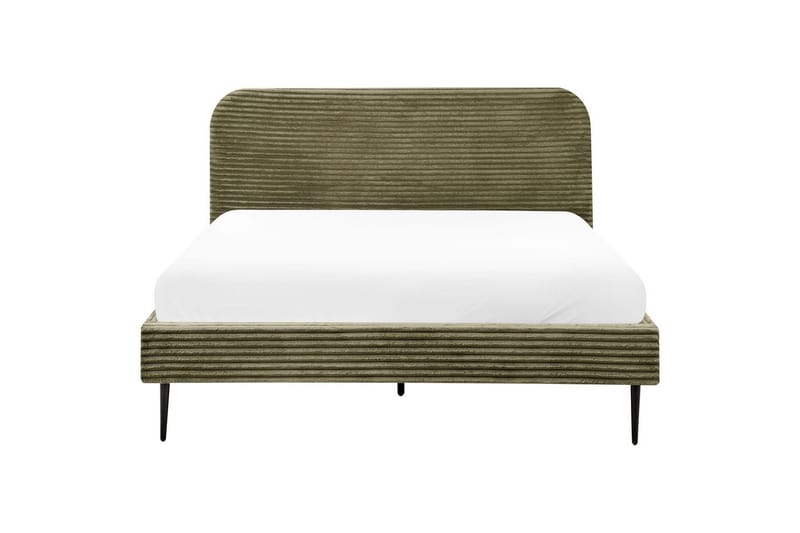 Sänky sälepohjalla Flayat - Vihreä, musta, 160x200 cm - Huonekalut - Sänky - Sänkykehikot & sängynrungot