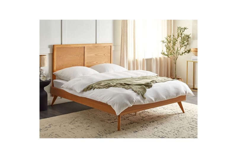 Sänky sälepohjalla Istres - 160x200 cm - Huonekalut - Sänky - Sänkykehikot & sängynrungot