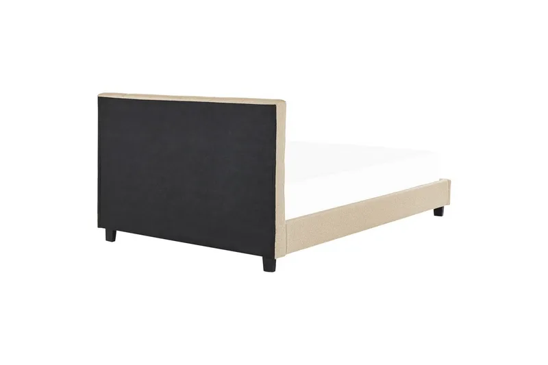 Sänky sälepohjalla La Rochelle - Beige, 180x200 cm - Huonekalut - Sänky - Sänkykehikot & sängynrungot