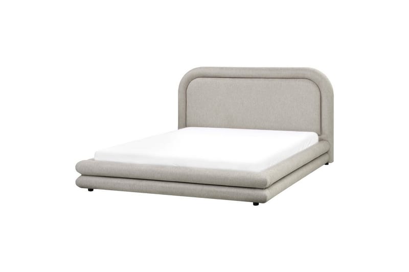 Sänky sälepohjalla Lavardens - Beige, musta, 160x200 cm - Huonekalut - Sänky - Sänkykehikot & sängynrungot