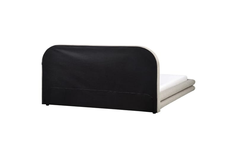 Sänky sälepohjalla Lavardens - Taupe, musta, 180x200 cm - Huonekalut - Sänky - Sänkykehikot & sängynrungot
