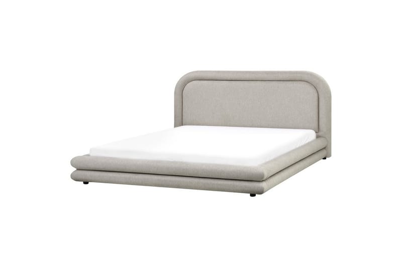 Sänky sälepohjalla Lavardens, Taupe, musta, 180x200 cm