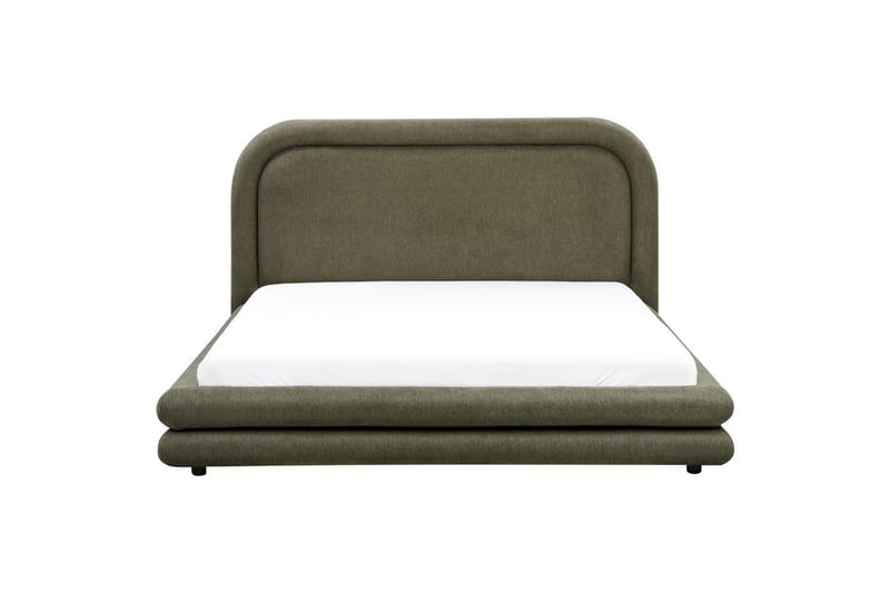 Sänky sälepohjalla Lavardens - Vihreä, musta, 160x200 cm - Huonekalut - Sänky - Sänkykehikot & sängynrungot