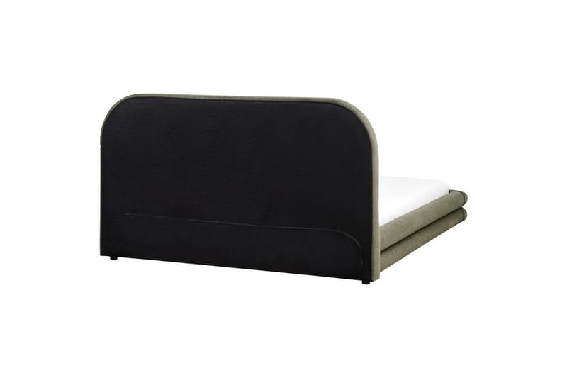 Sänky sälepohjalla Lavardens - Vihreä, musta, 160x200 cm - Huonekalut - Sänky - Sänkykehikot & sängynrungot