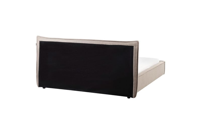 Sänky sälepohjalla Lestre - Taupe, musta, 160x200 cm - Huonekalut - Sänky - Sänkykehikot & sängynrungot