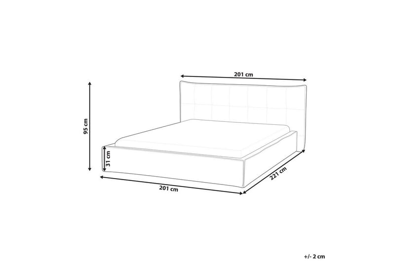 Sänky sälepohjalla Lestre - Vihreä, musta, 160x200 cm - Huonekalut - Sänky - Sänkykehikot & sängynrungot