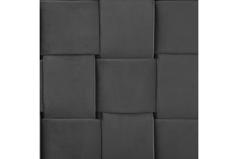 Sänky sälepohjalla Limoux - Musta, 140x200 cm - Huonekalut - Sänky - Sänkykehikot & sängynrungot