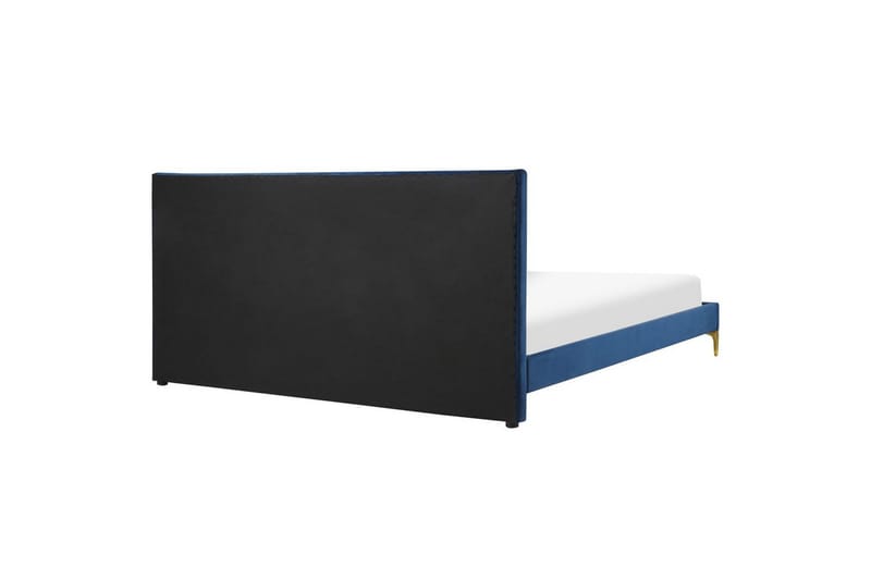 Sänky sälepohjalla Limoux - Sininen, 180x200 cm - Huonekalut - Sänky - Sänkykehikot & sängynrungot